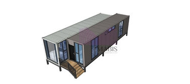 De Huizen van de Prebuiltcontainer leverden volledig Mobil 40 van het Verschepende Containervoet Huis
